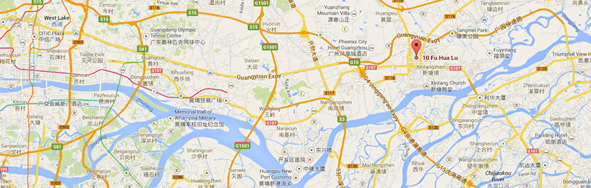Logonet China Guandong Map
