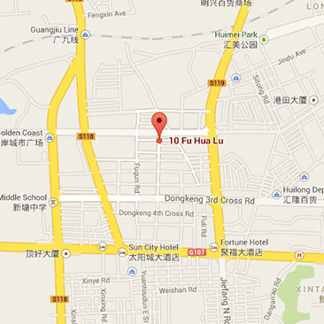 Logonet China Guandong Map
