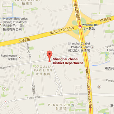 Logonet Shanghai office map