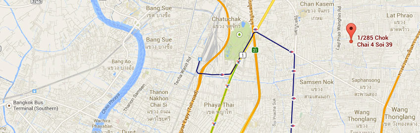 Logonet Bangkok map
